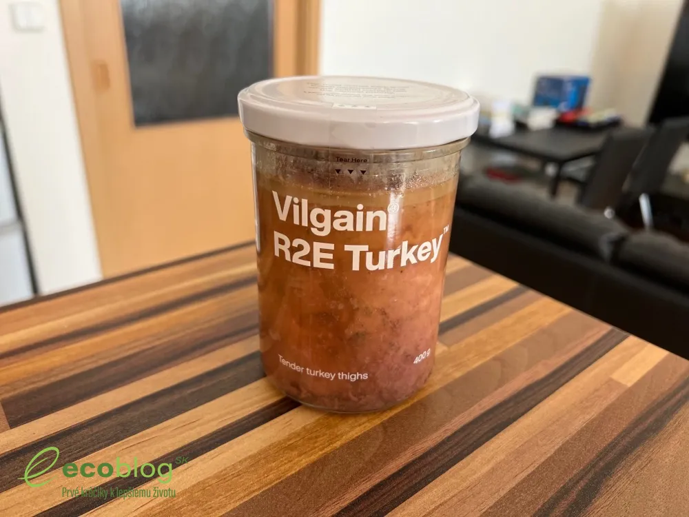 Vilgain R2E morčacie mäso, môj favorit z mäsových produktov