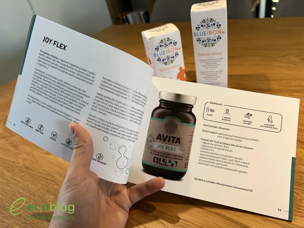 Záložka so zľavnenými produktmi a balíčkami na e-shope Avita