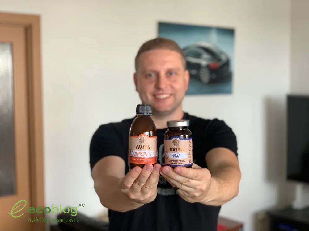Vitamín D3 a zinok z balíčka TOP Imunita Avita