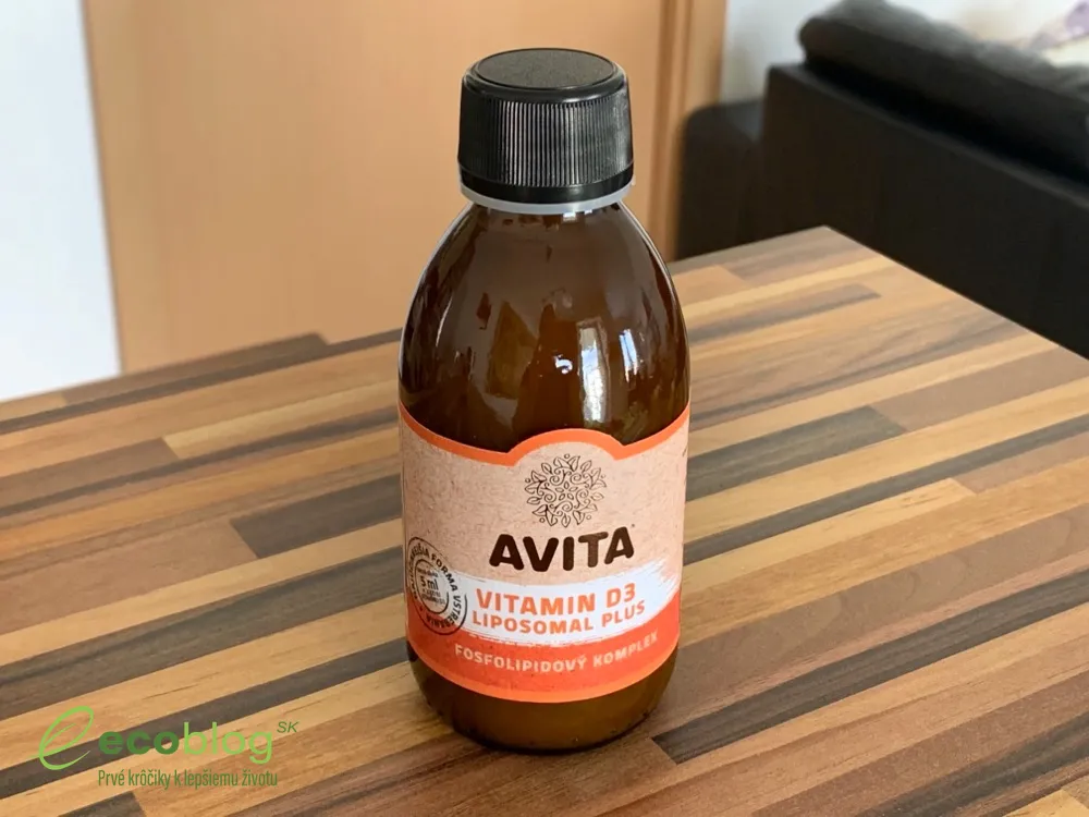 Lipozomálny vitamín D3 z eshopu Avita