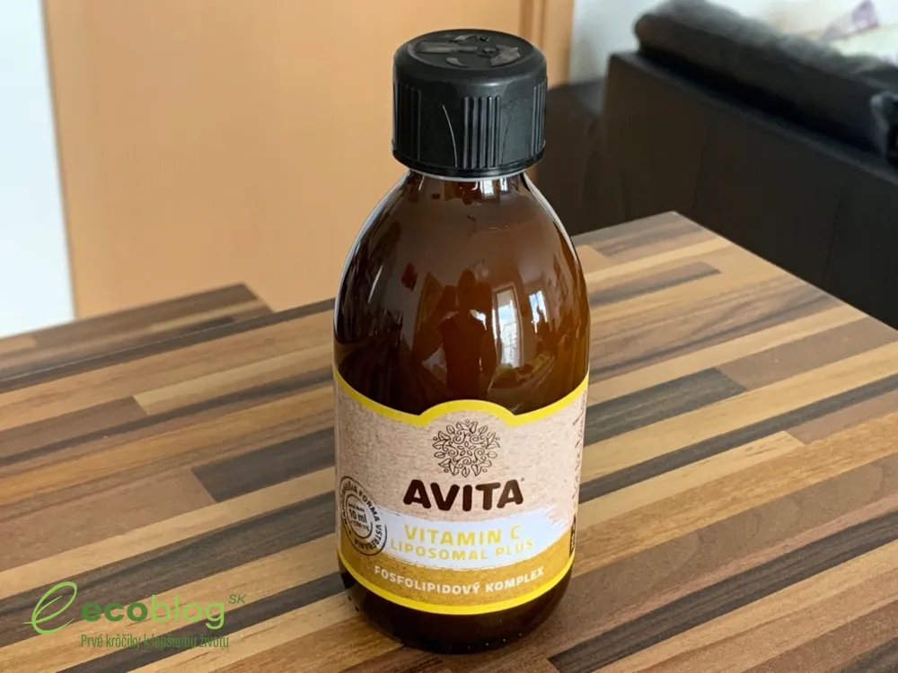 Lipozomálny vitamín C z eshopu Avita
