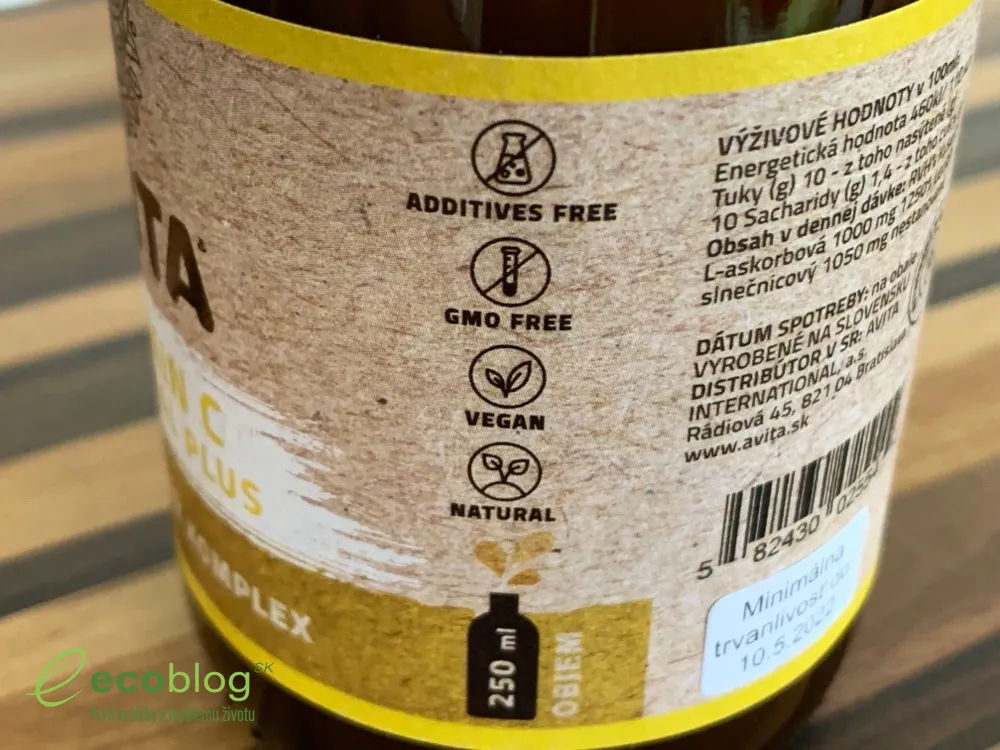 Vitamín C z eshopu Avita v balíčku imunita