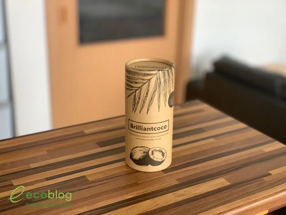 Ranný rituál oil pullingu s kokosovým olejom Brilliantcoco