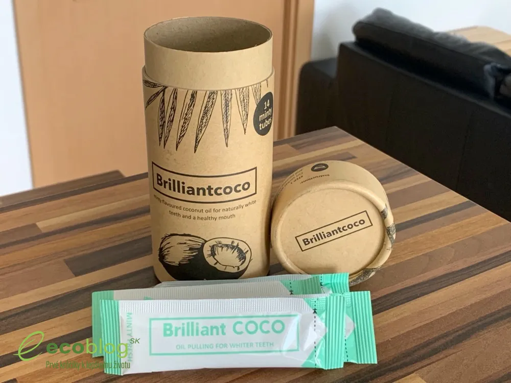 Bambusová zubná kefka Brilliantcoco s mäkkými štetinkami