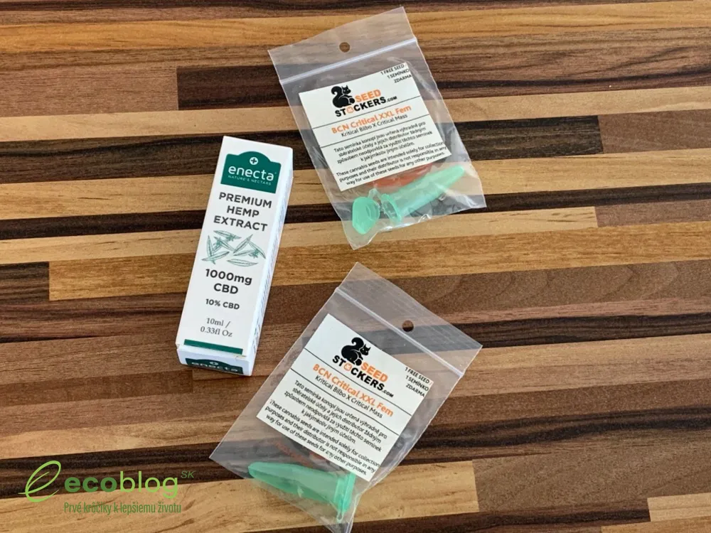 CBD olej Enecta z Canatury, plusy a mínusy po teste