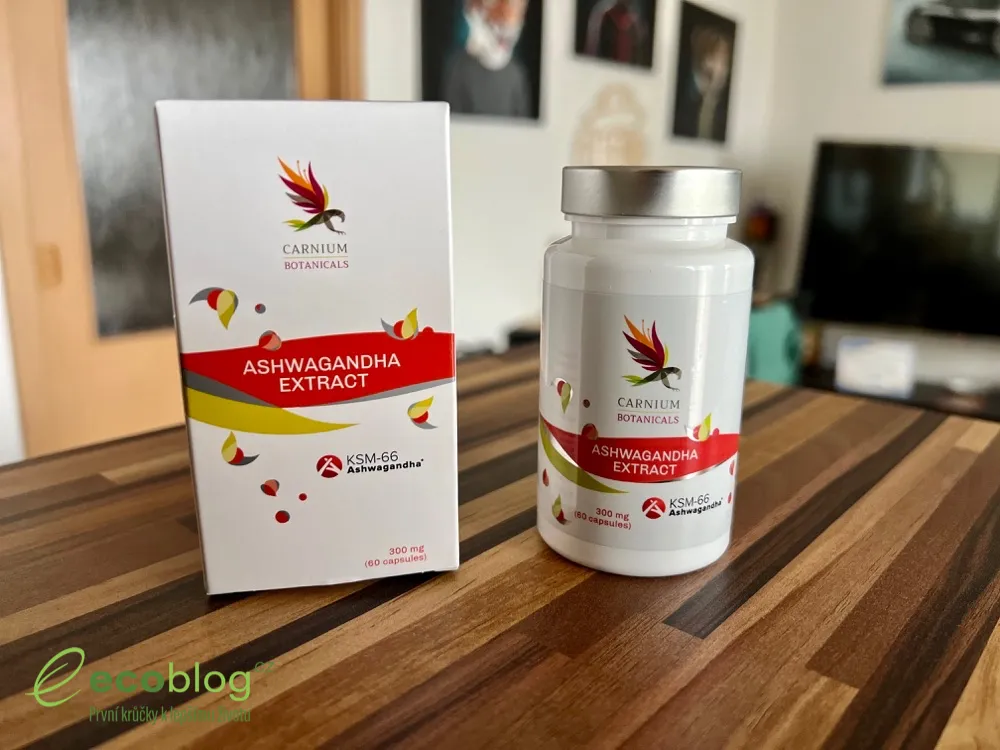 Ašvaganda: vyskúšal som aj ďalšie doplnky Carnium Botanicals