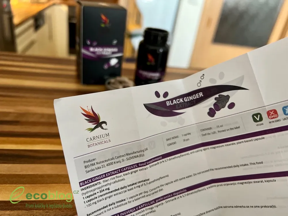 Carnium Botanicals: cena, zľava a kde Black Ginger kúpiť
