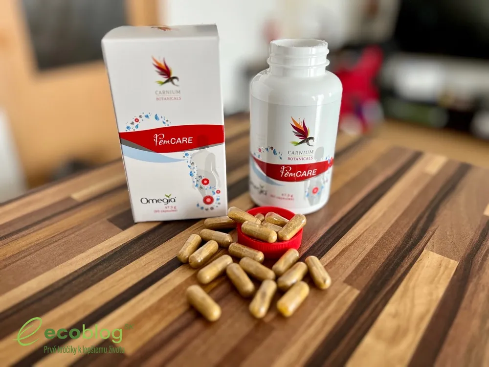 FemCARE Carnium Botanicals a suché oči pri práci pri počítači