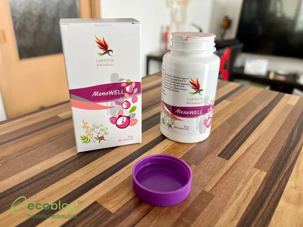 MenoWELL od Carnium Botanicals z mojej objednávky