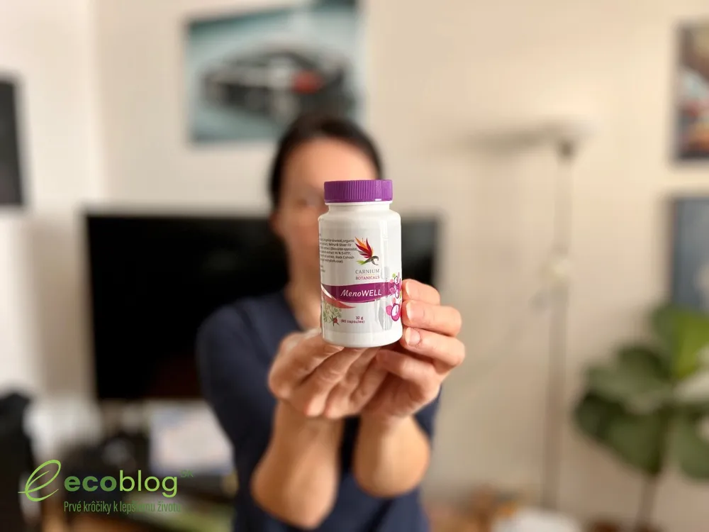 Kapsule MenoWELL od Carnium Botanicals z mojej objednávky