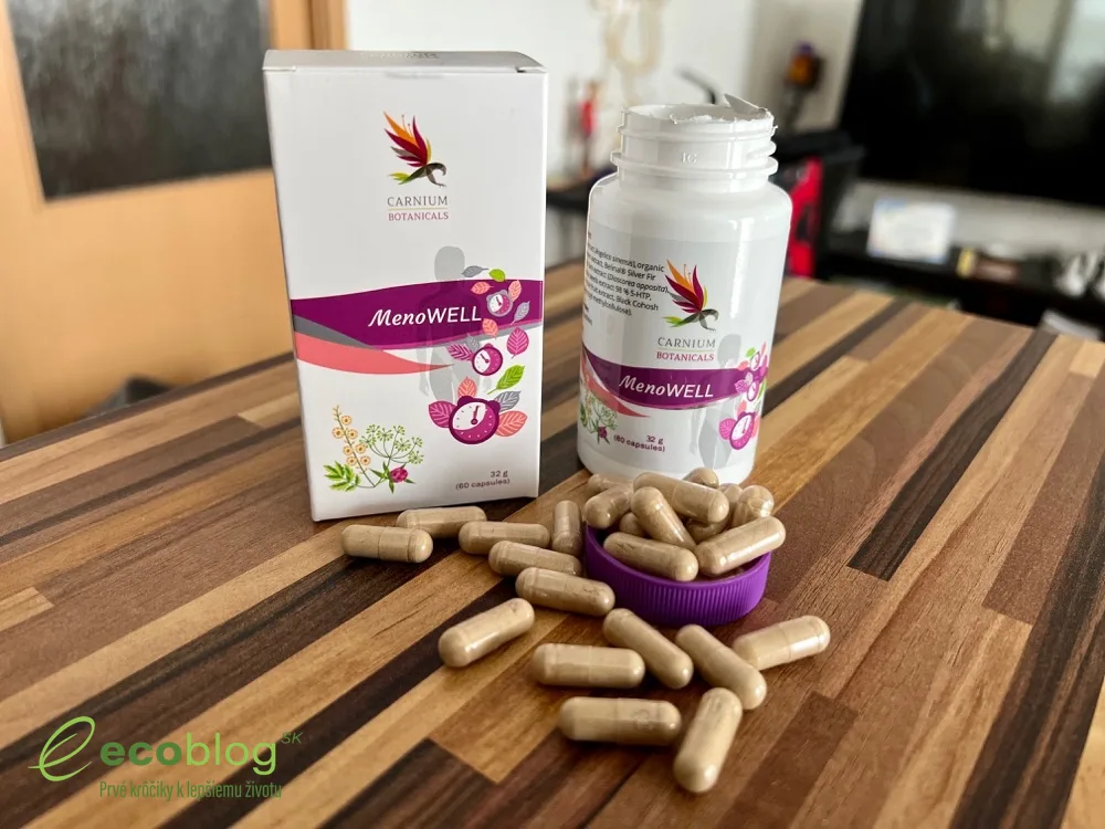 MenoWELL od Carnium Botanicals: recenzia a skúsenosť