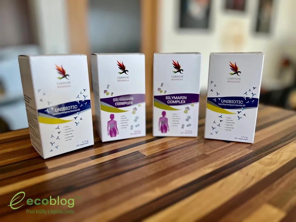 Košík e-shopu Carnium Botanicals s aplikovaným kódom ECOBLOG