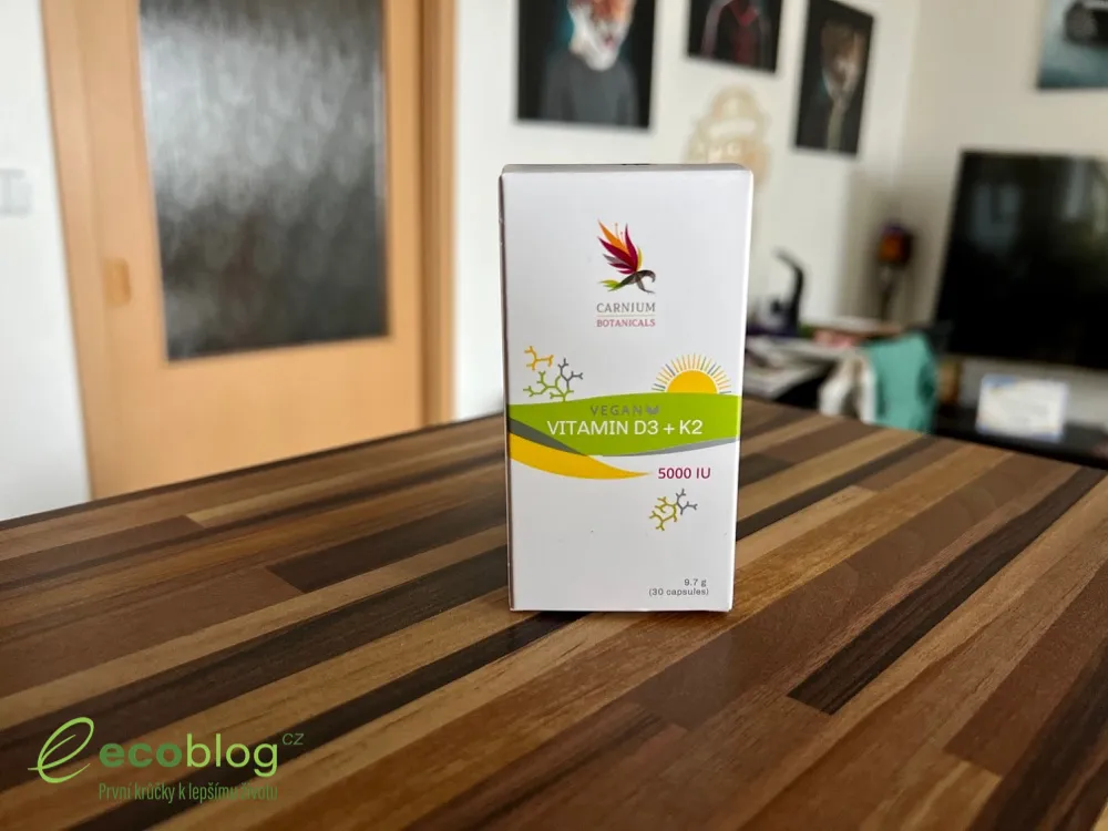 Carnium Botanicals vitamín D3+K2: klady a zápory z môjho testu