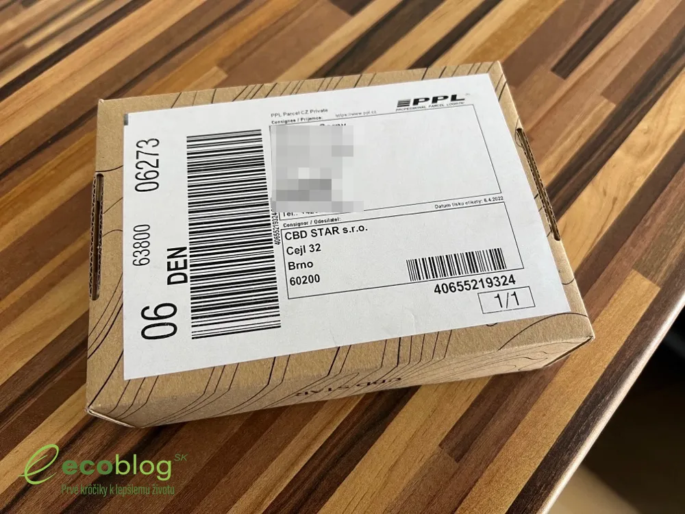Detail fľaštičky CBD Star olej Day so 900 mg CBD