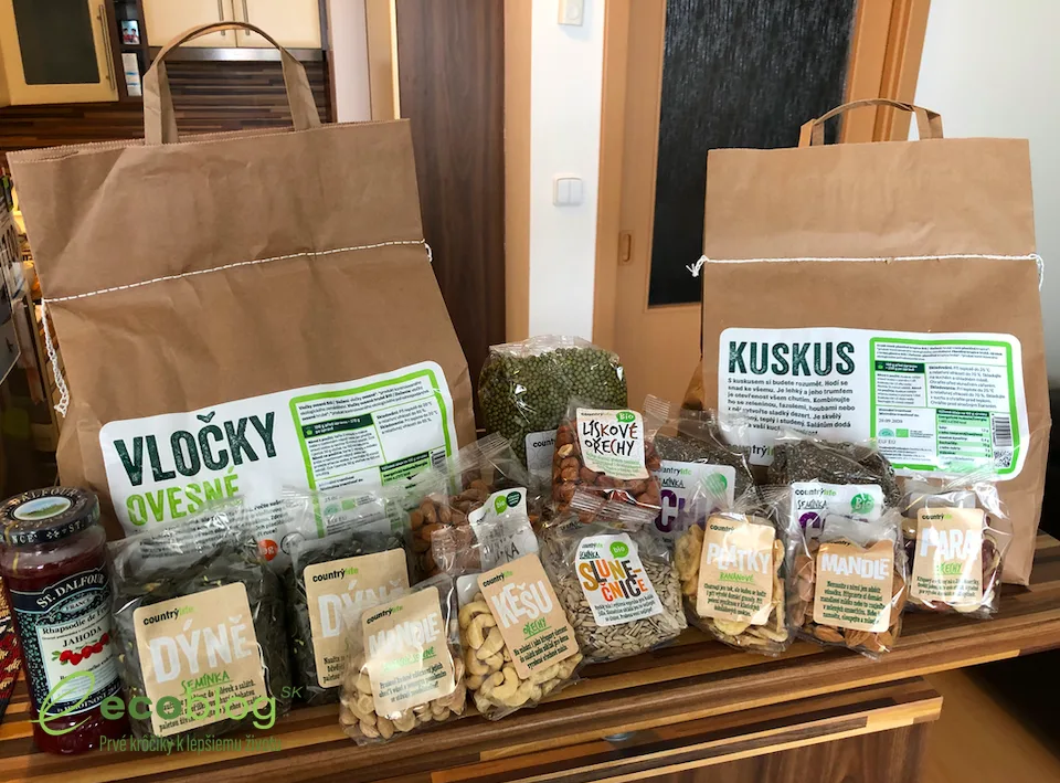 Country Life recenzia: bio e-shop a moja skúsenosť