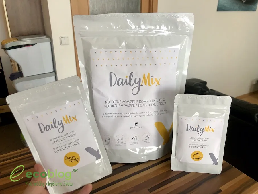 Balenie DailyMix, proteínová náhrada jedla v prášku