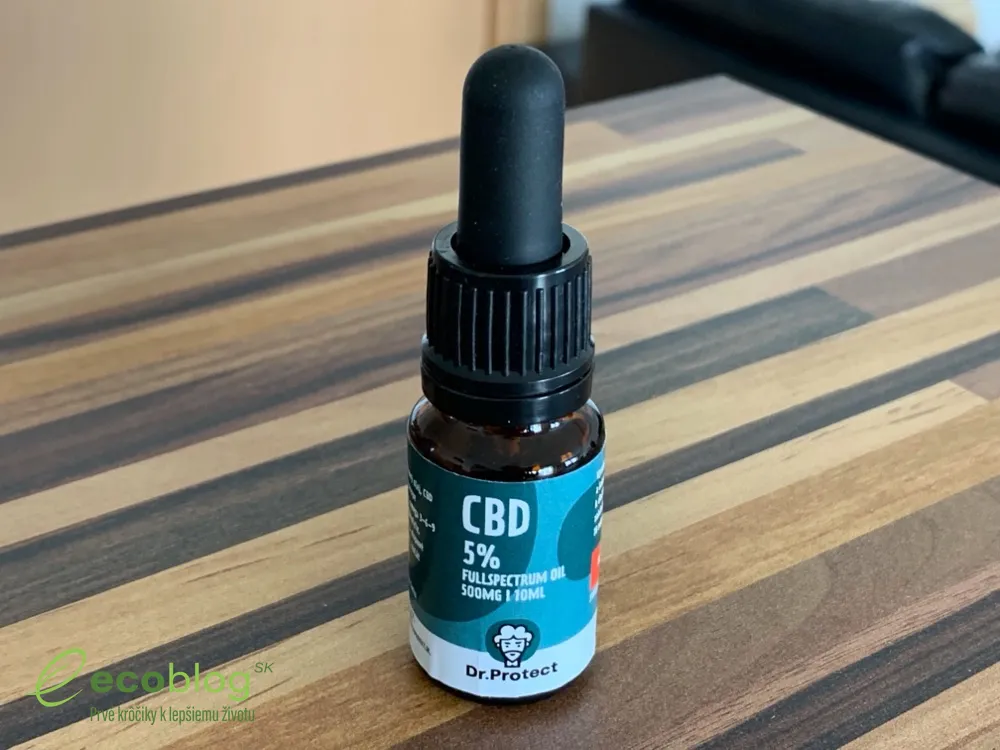 Dr. Protect 20 percent CBD olej, najsilnejšia z testovaných verzií