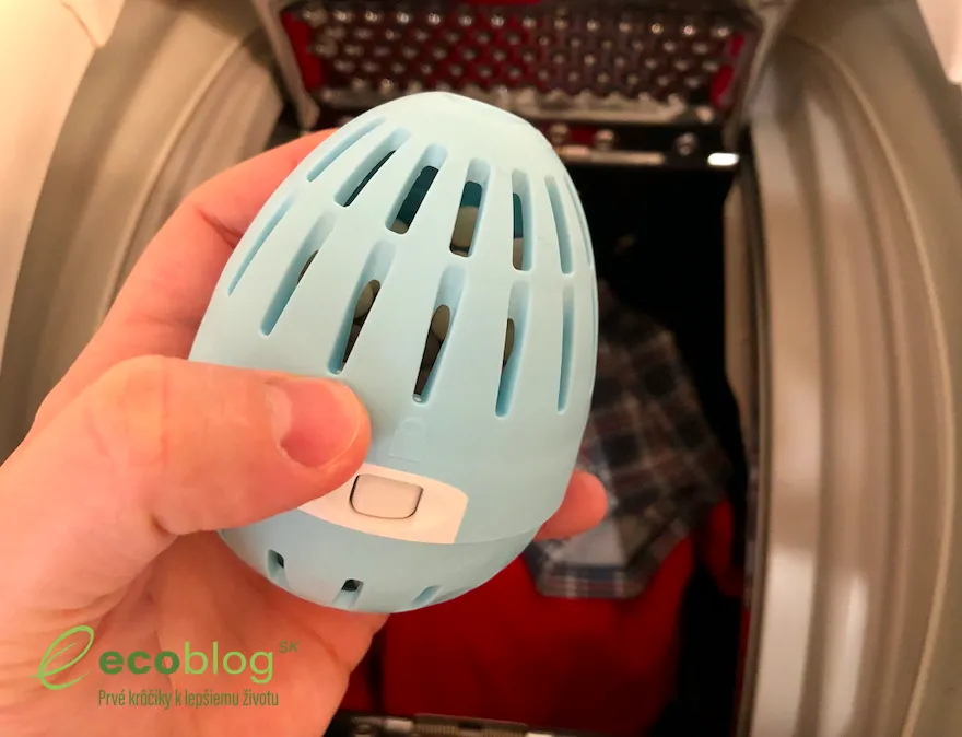 Ecoegg pracie vajíčko ako ekonomická náhrada pracieho prášku za pár centov za pranie