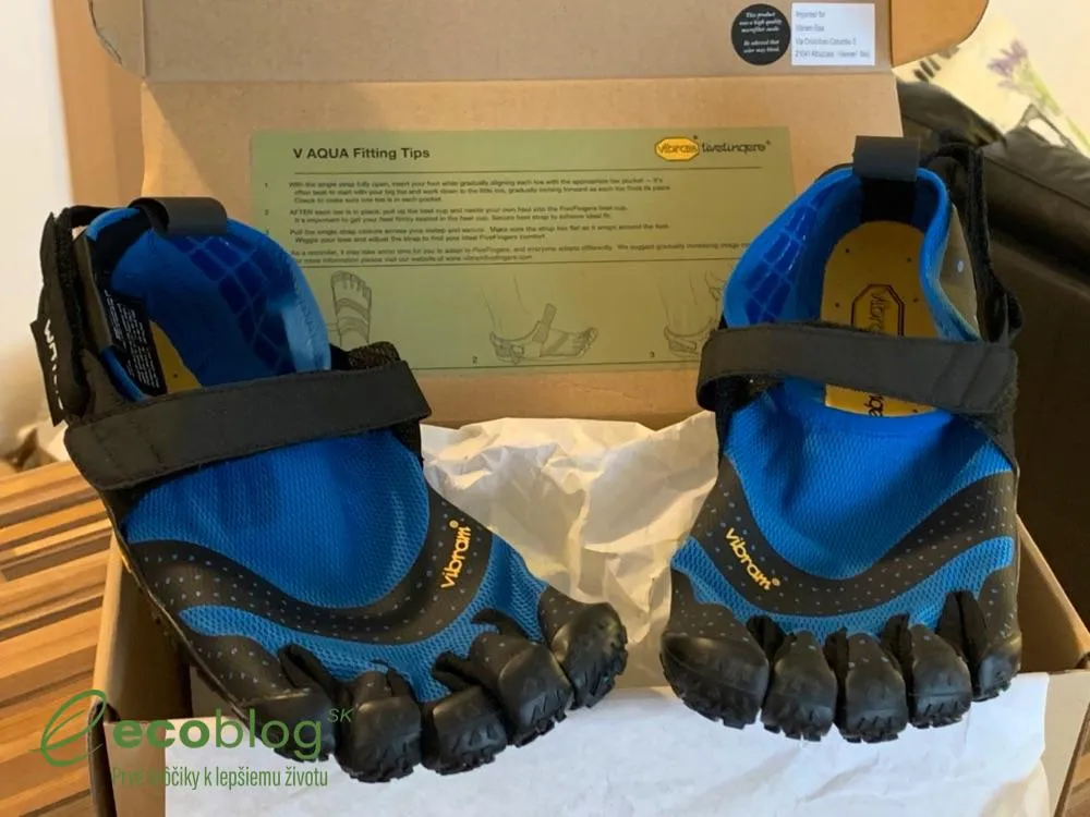 Podrážka MEGAGRIP na topánkach Vibram FiveFingers s otvormi na odtok vody