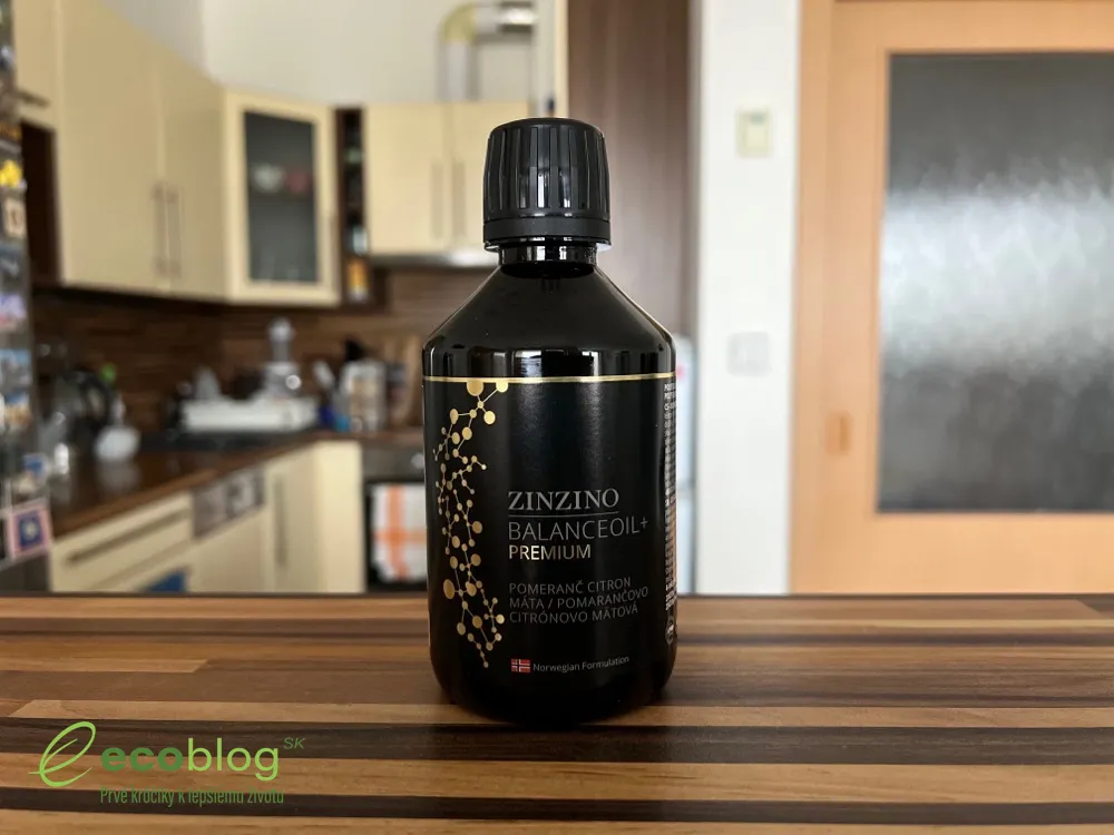 Dávkovanie oleja Zinzino BalanceOil+ odmerkou