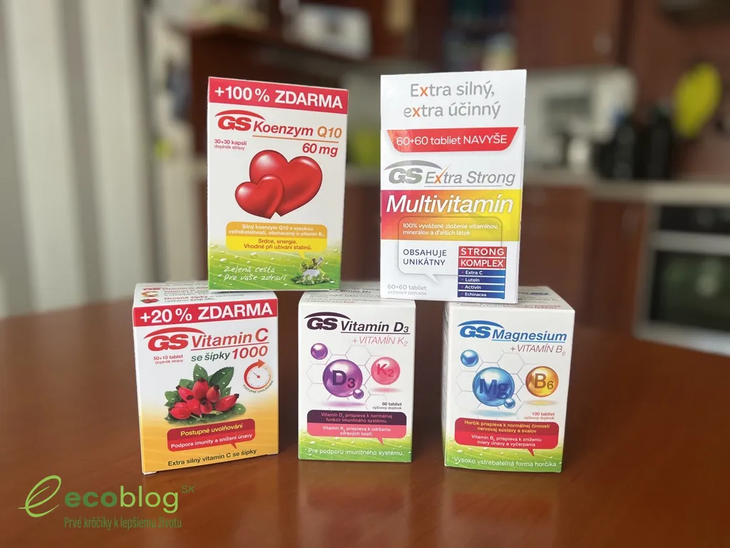 GS Extra strong multivitamín v tabletách s vitamínmi a minerálmi