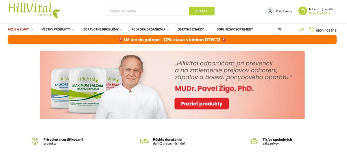 Bylinné balzamy HillVital pripravené na testovanie
