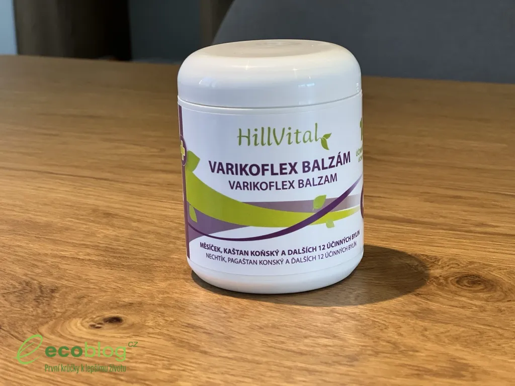 Varikoflex balzam HillVital na unavené nohy a kŕčové žily