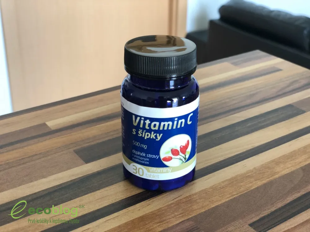 Vitamín C pribalený k Inca Collagen na podporu tvorby kolagénu