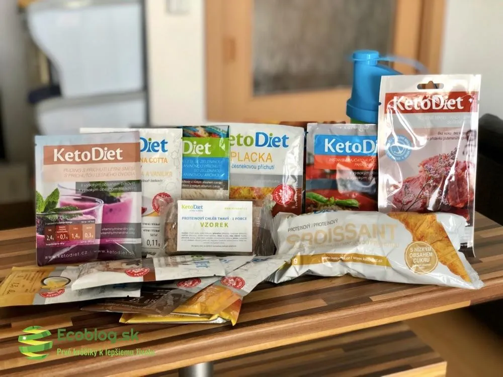 Maslový croissant KetoDiet s vysokým obsahom bielkovín