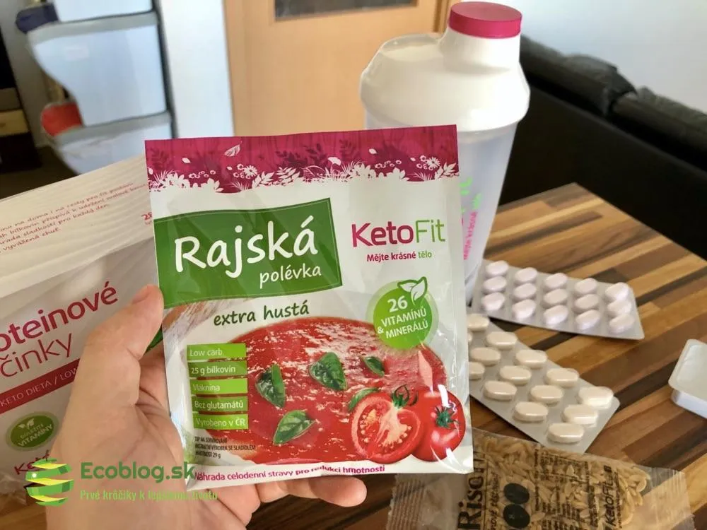 KetoFit jedlá ako súčasť týždenného testu keto diéty