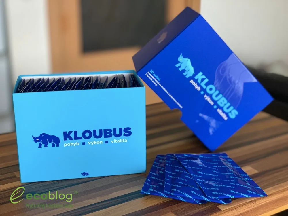 Kloubus, kĺbová výživa s 30 vrecúškami na mesačnú kúru