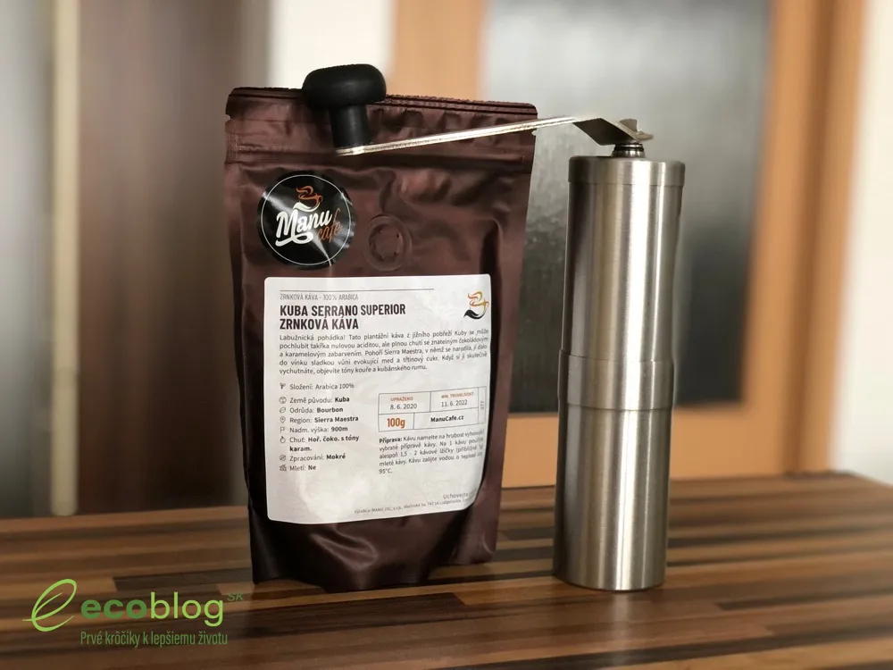 Brazílska plantážna káva Santos NY2 z ManuCafe
