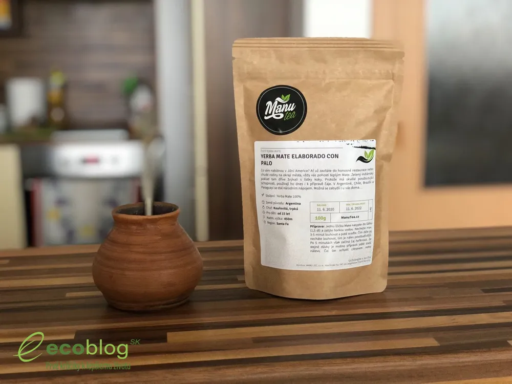 Yerba Mate Elaborado Con Palo sypaný čaj z ManuTea
