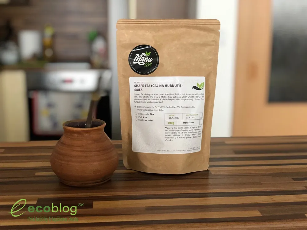 Shape Tea Pu Erh čaj na chudnutie z ManuTea