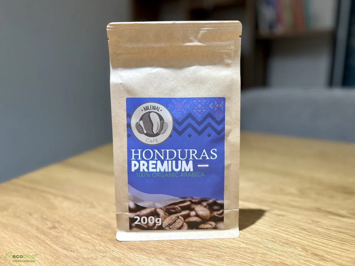 Zrnková káva Milenial Cafe pripravená na mletie