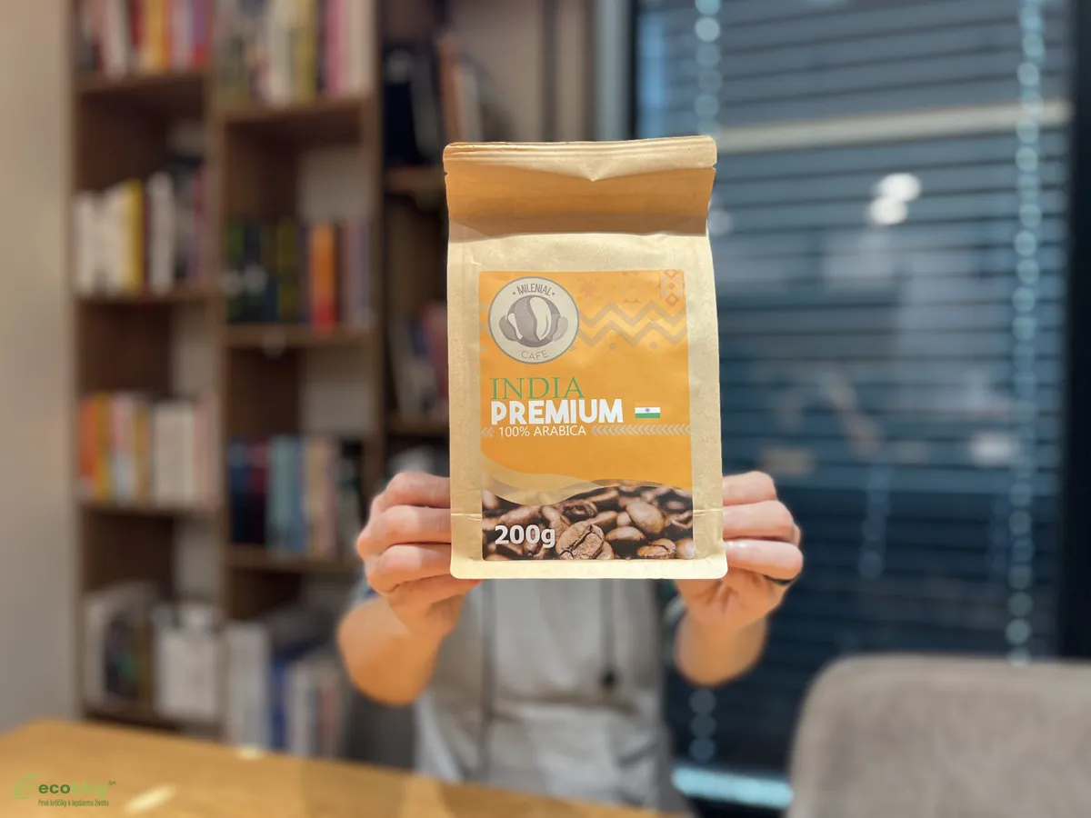 Uzatvárateľné balenia zrnkovej kávy Milenial Cafe po 200 g