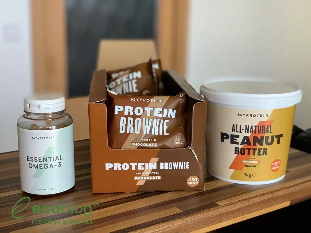 Proteínové brownie Myprotein s kúskami čokolády