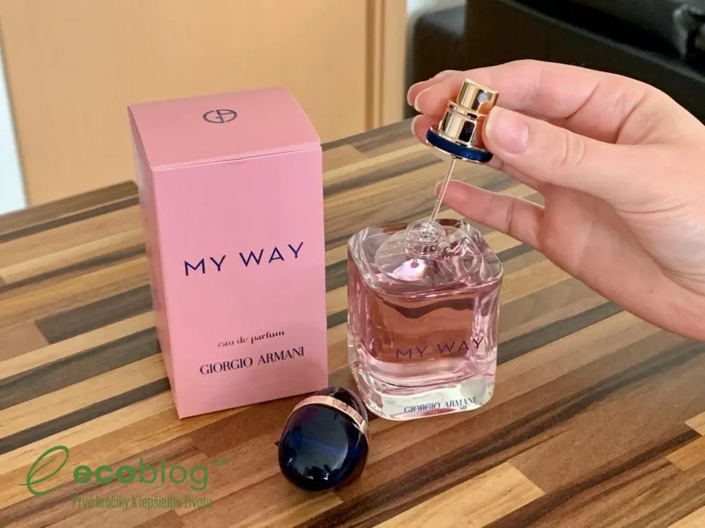Flakón Armani My Way s možnosťou opakovaného dopĺňania náplne