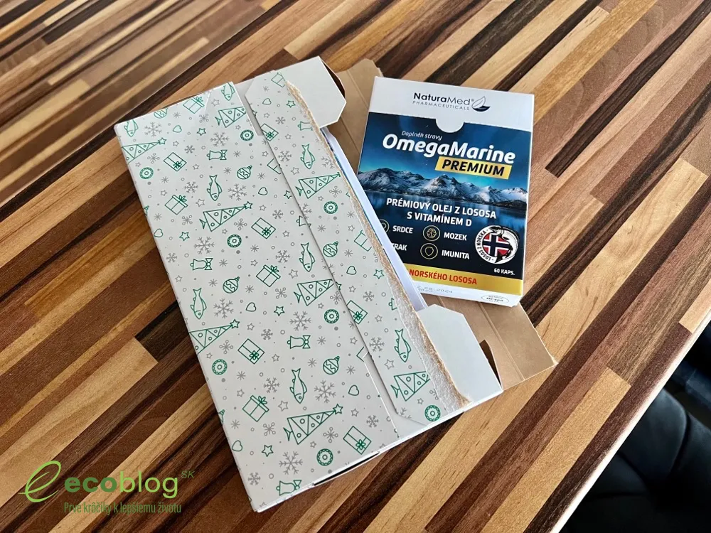 Detail kapsúl OmegaMarine PREMIUM s lososovým olejom