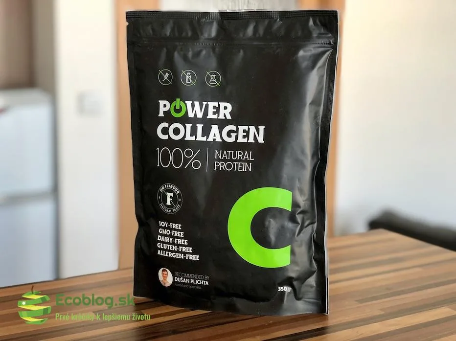 Powerlogy Collagen, hydrolyzovaný kolagén v 350 g balení s odmerkou