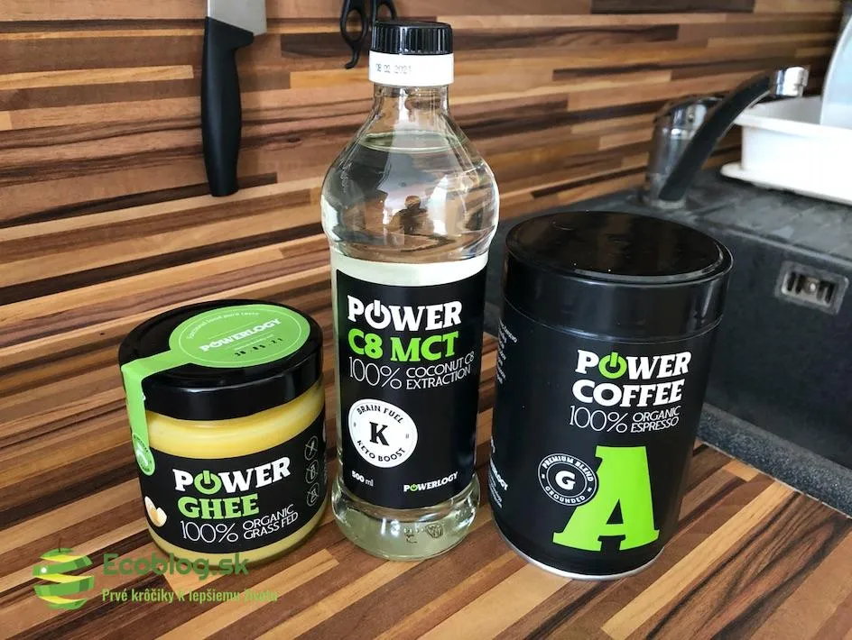 Powerlogy MCT olej ako súčasť keto a low-carb stravy
