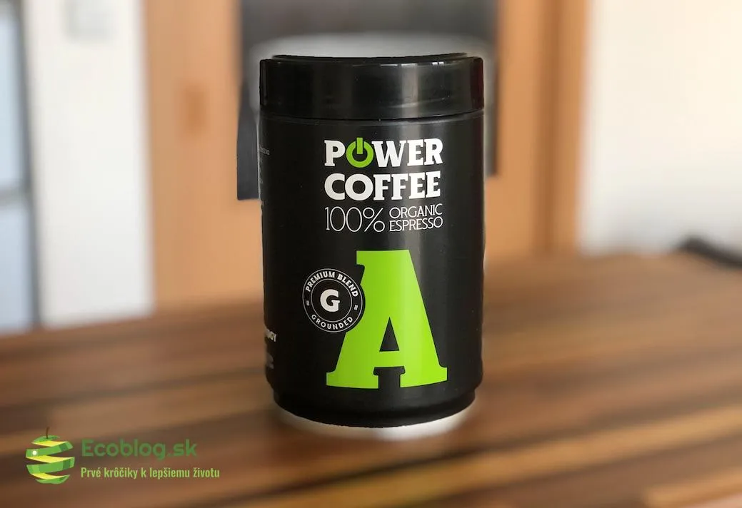 Powerlogy Extra Strong, silná BIO káva v zrne