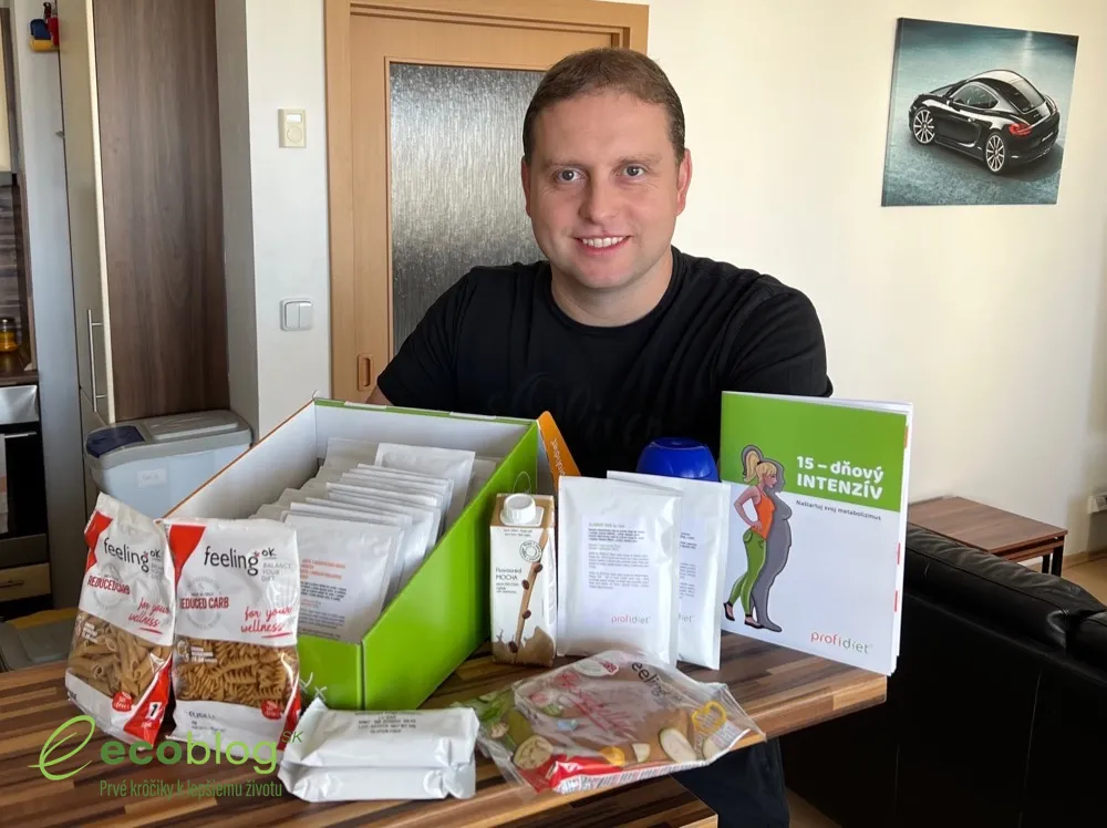 Proteínové cestoviny a cestovinová ryža Profidiet na tanieri