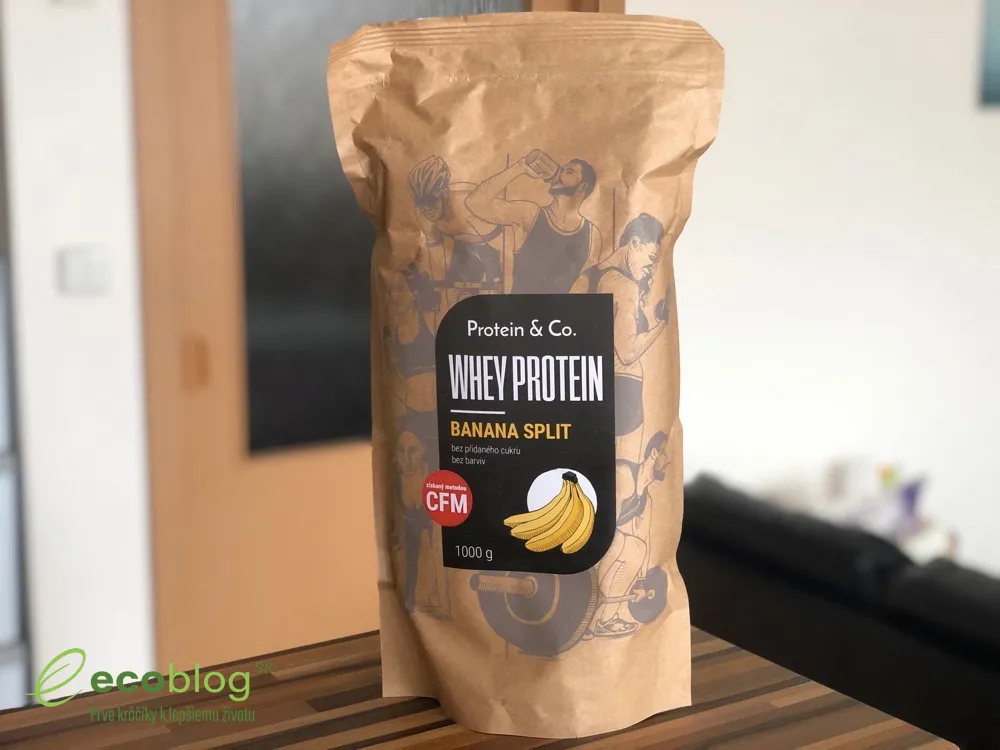 Srvátkový proteín Protein&Co. vyrobený metódou CFM