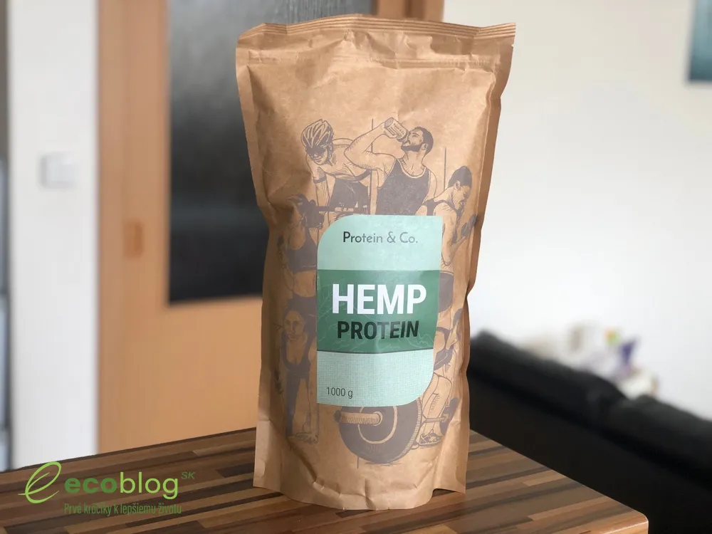 Konopný rastlinný proteín Protein&Co.
