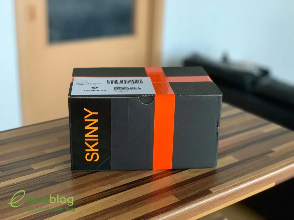 Krabička SKINNY Collagen s 30 vrecúškami po rozbalení