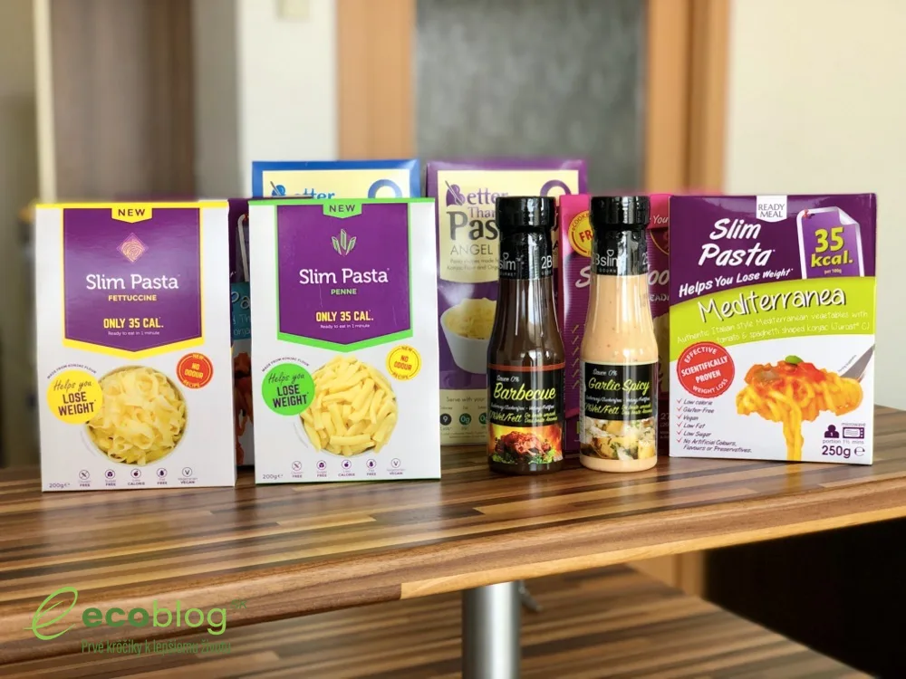 Slim Pasta recenzia: konjakové cestoviny v mojom teste