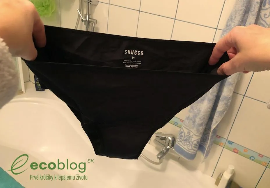 Menštruačné nohavičky Snuggs z ponuky Econea pripravené na test