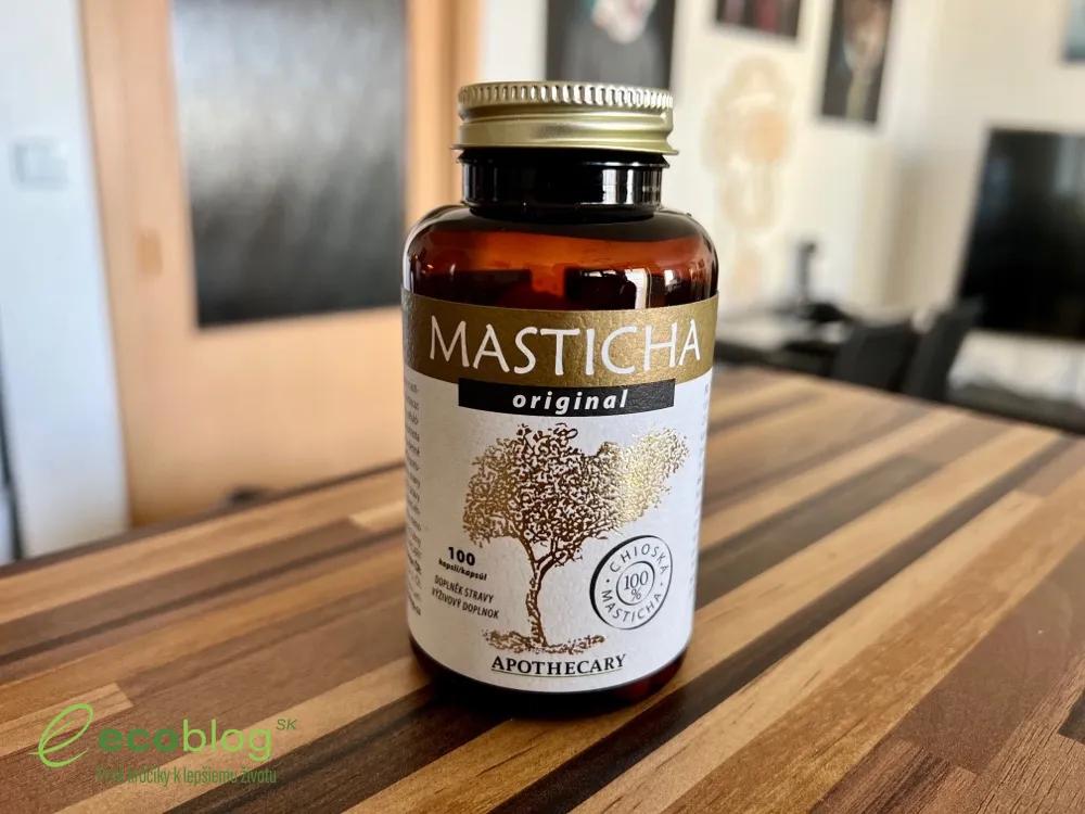 Kapsule Masticha Original s čistou chioskou mastichou