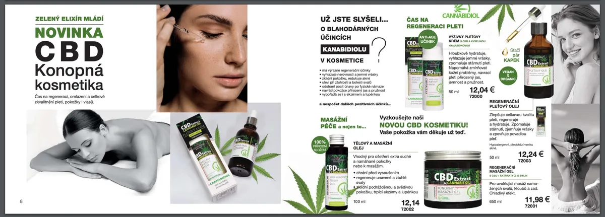 PDF katalóg Vivaco s ponukou prírodnej kozmetiky